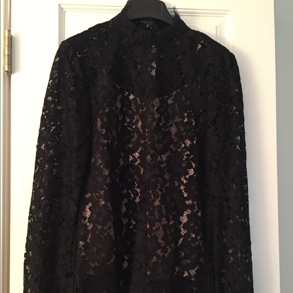 Blouse, lace, dressy